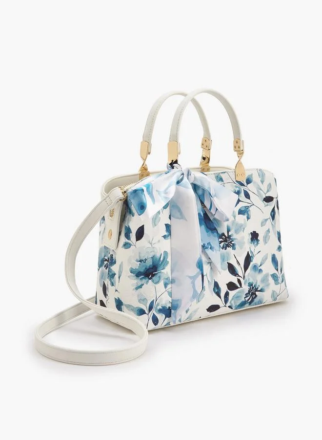 Flora Bella By Shoexpress blue With Matchback Wallet for Women | Best Price UAE